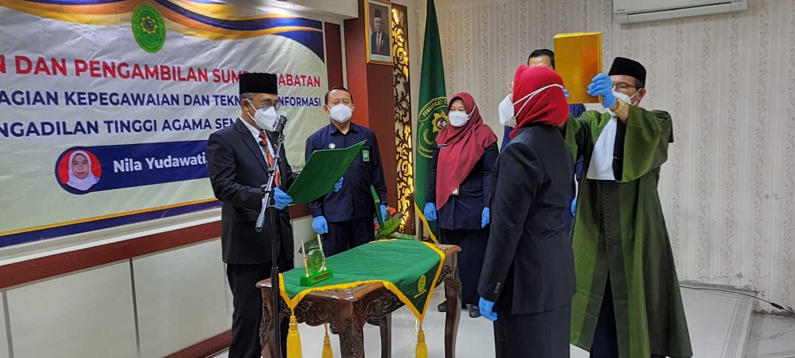 Pengadilan Tinggi Agama Semarang - Pelantikan dan Pengambilan Sumpah