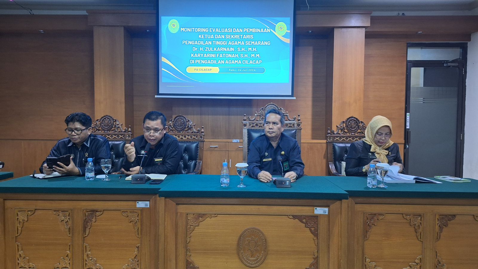 Ruang Media Centre PA Cilacap